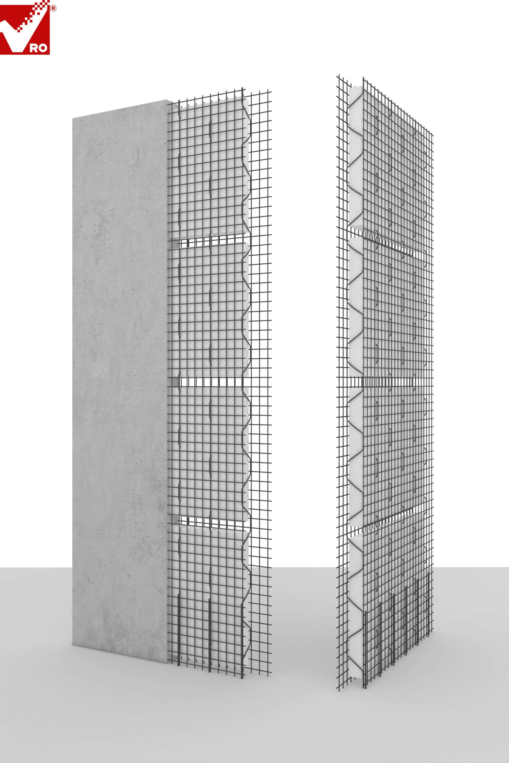 wall panel 3D, dividing wall panel