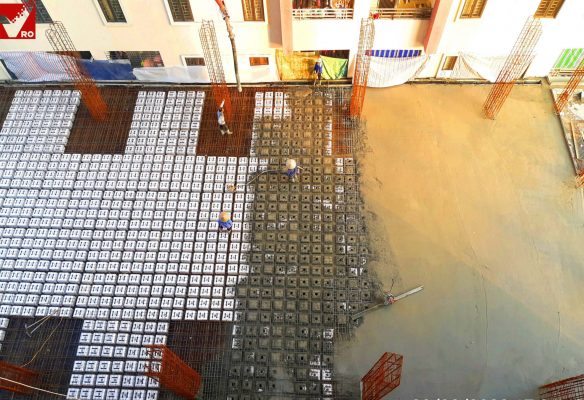 Công trình sử dụng sàn phẳng VRO