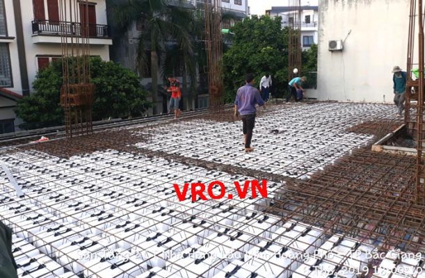 Công trình sàn xốp cho nhà hàng Hoàng Phố - Bắc Giang
