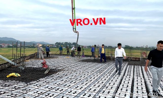 Hoàn thiện công trình sàn xốp Minh Đăng - Bắc Giang