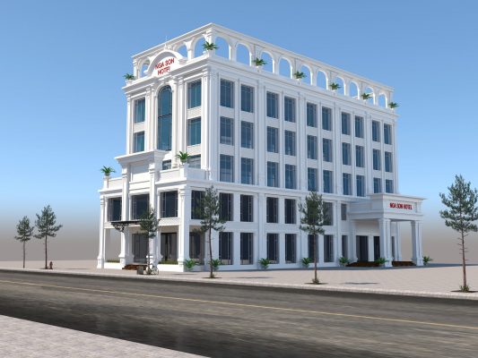 Thi công và hoàn thiện công trình khách sạn Nga Sơn tại Thanh Hóa