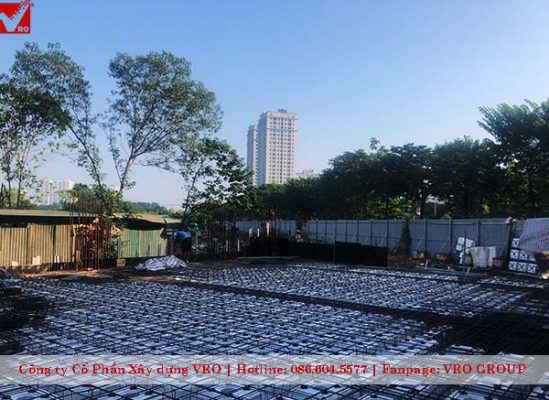 Sàn phẳng không dầm VRO được ứng dụng tại công trình Mừng Chám 2 tại Hà Nội. Quy trình thi công sàn phẳng vượt nhịp - Ưu điểm và cấu tạo sàn phẳng lõi xốp VRO.
