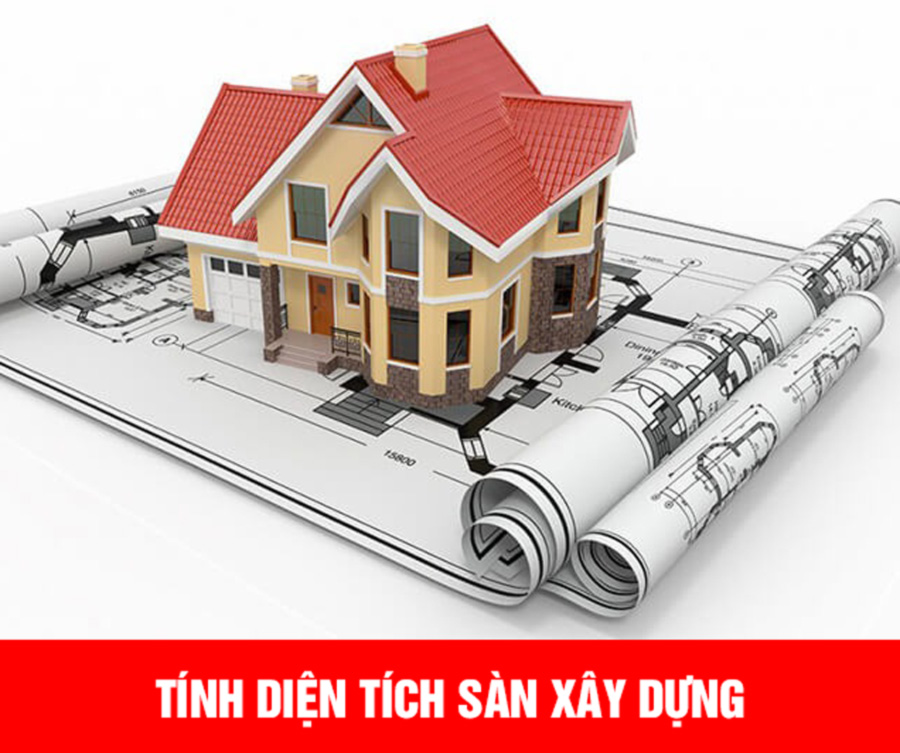 Cách tính diện tích sàn xây dựng
