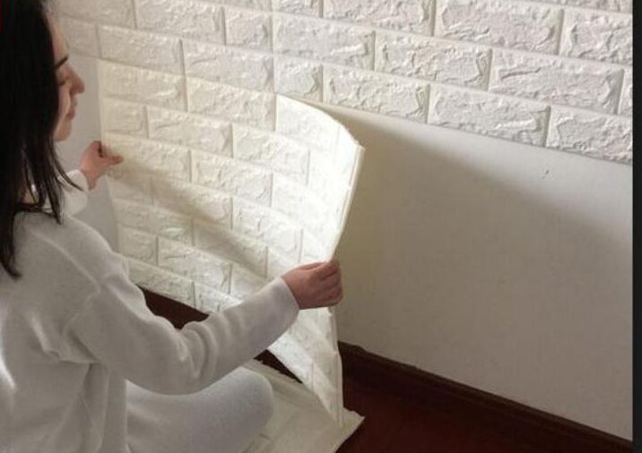 Sử dụng giấy dán tường để chống thấm