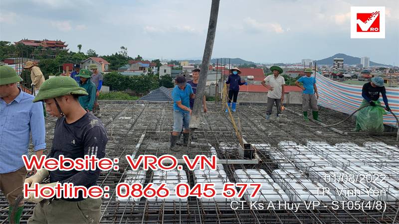 Công trình Khách sạn tại Vĩnh Phúc