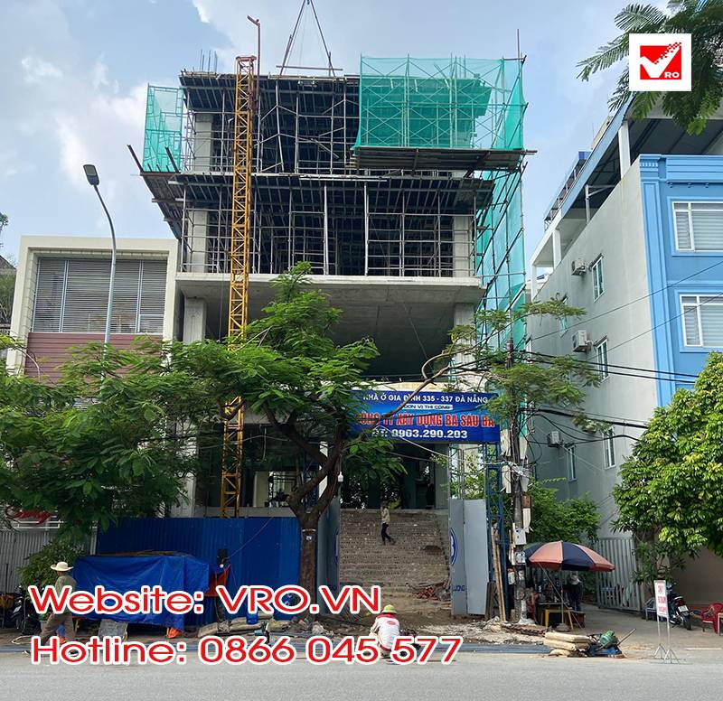 Công trình sàn phẳng Diệu Vân tại Hải Phòng