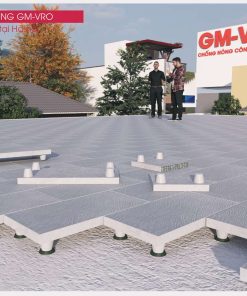Mẫu gạch chống nóng mái tiêu nhiệt sàn GM-VRO