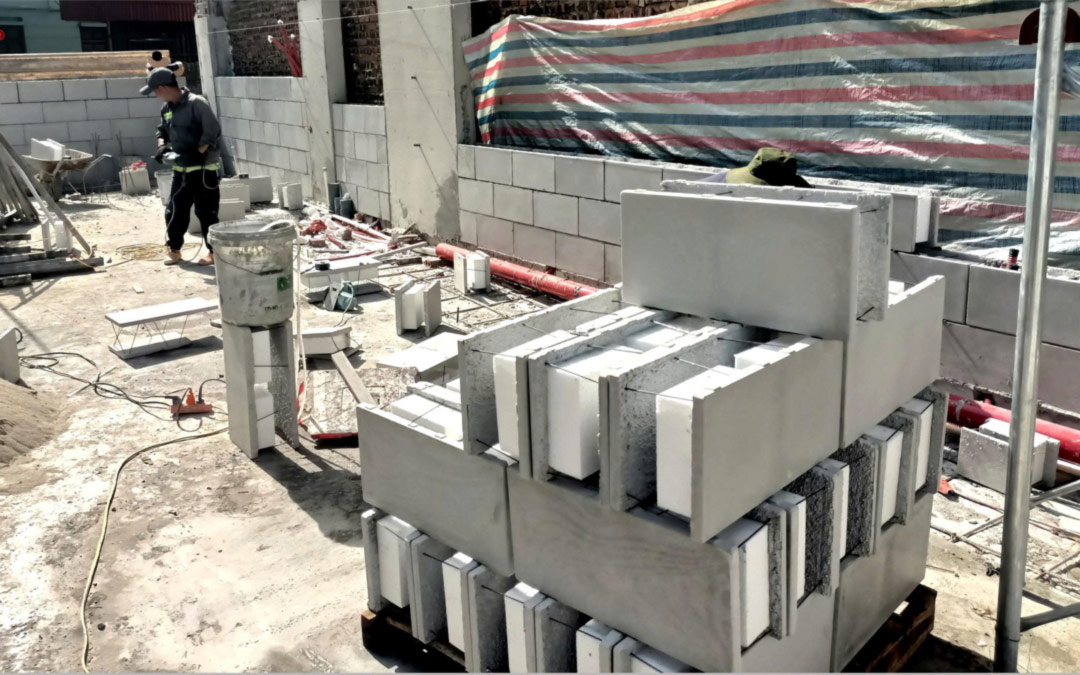 Gạch bê tông nhẹ lõi xốp G-VRO Gạch bê tông nhẹ lõi xốp G-VRO