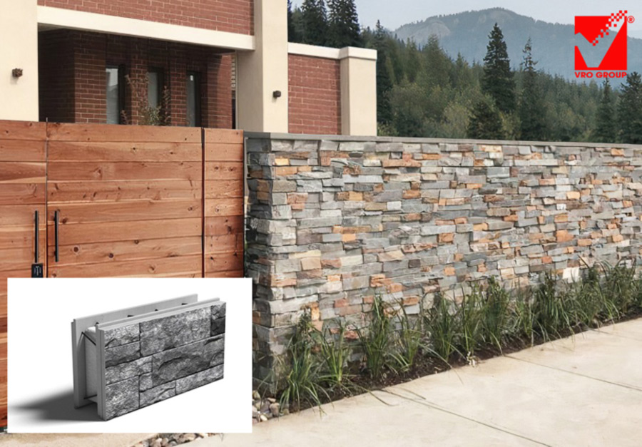 Gạch bê tông nhẹ VRO ngậm đá