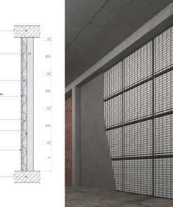 Tấm tường chịu lực 3D VRO (T-VRO) | Vách ngăn bê tông lõi xốp