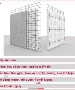 Ưu điểm tấm cách nhiệt tường nhà VRO
