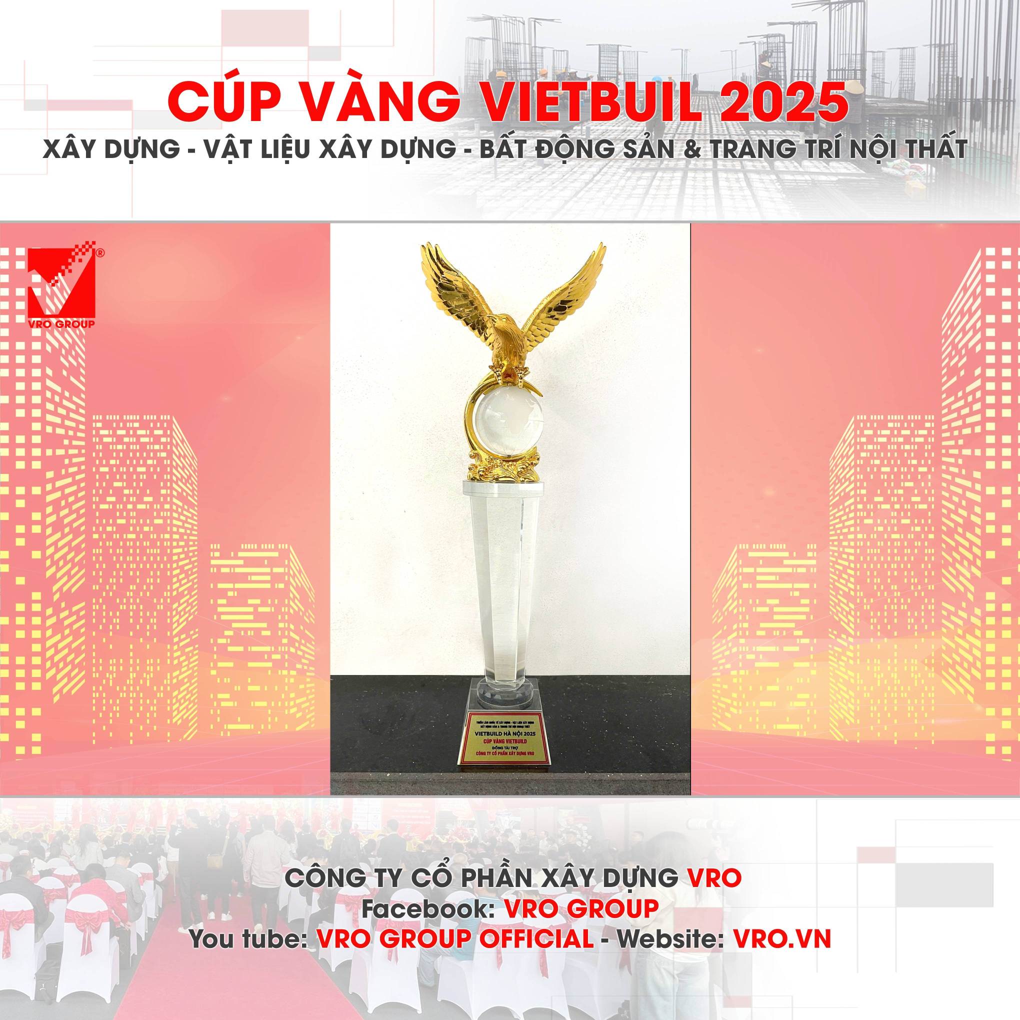 Cúp vàng Vietbuild 2025