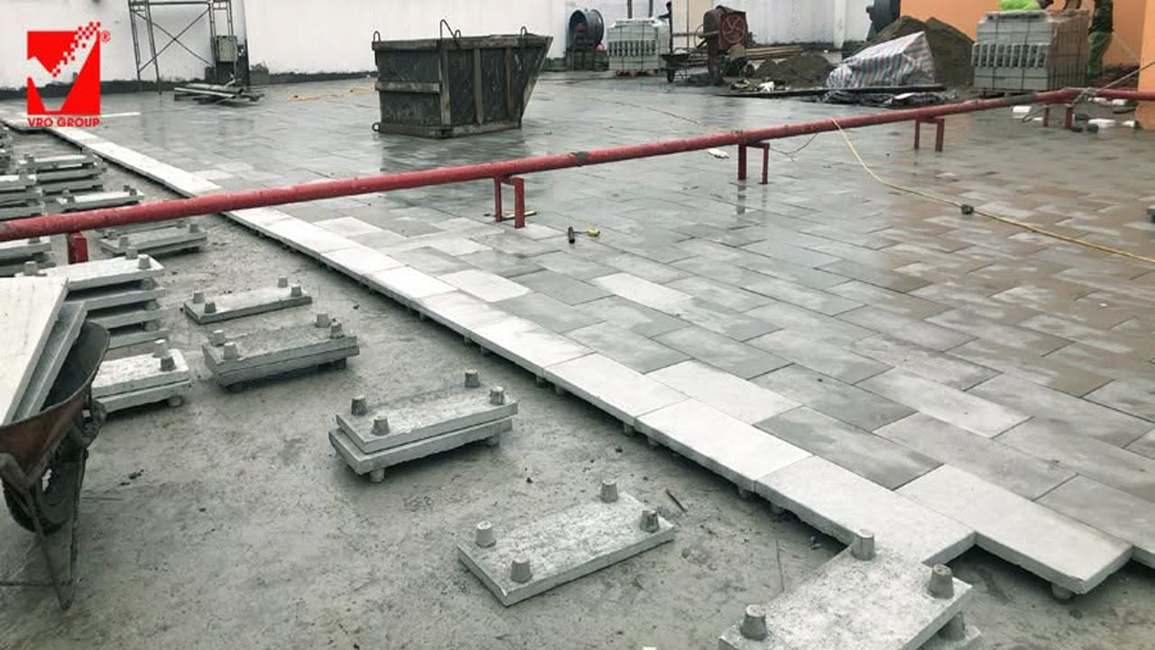 Gạch chống nóng nâng nền sàn