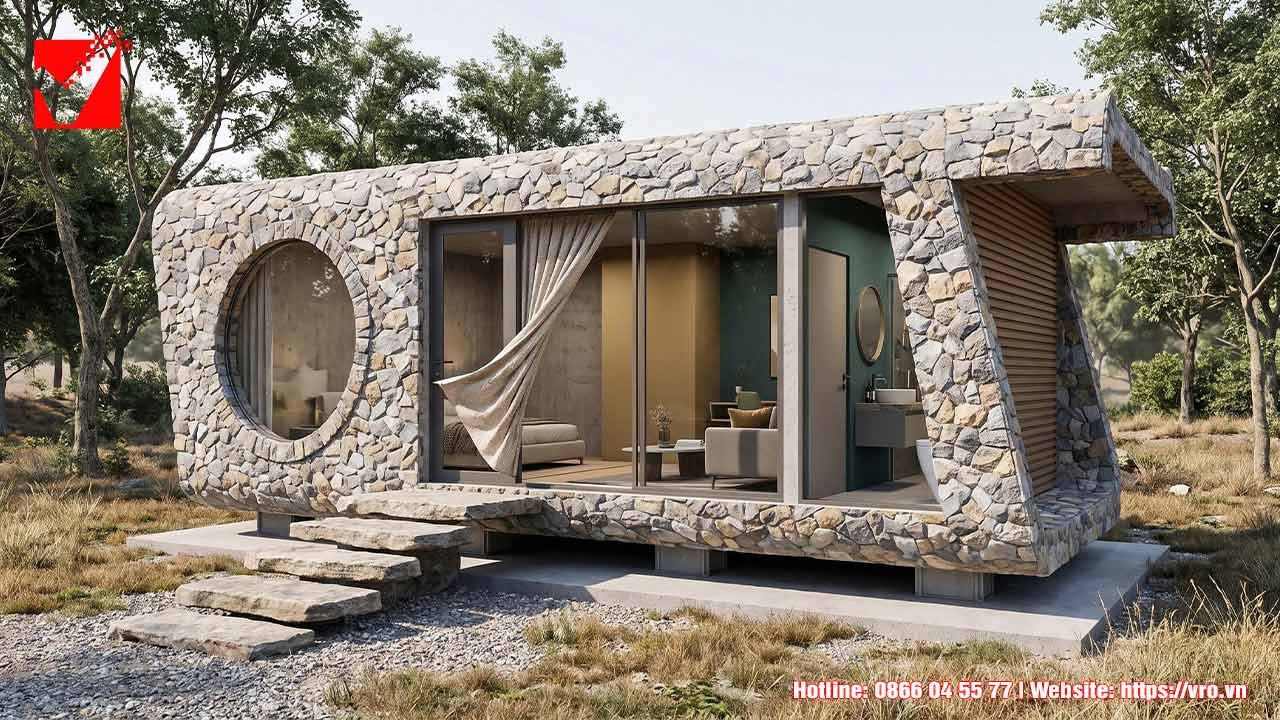 Mẫu Homstay bằng nhà đúc sẵn lắp ghép
