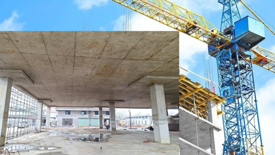 Sàn vượt nhịp lớn giảm số lượng cột