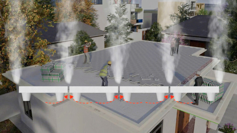 Chống nóng mái nhà