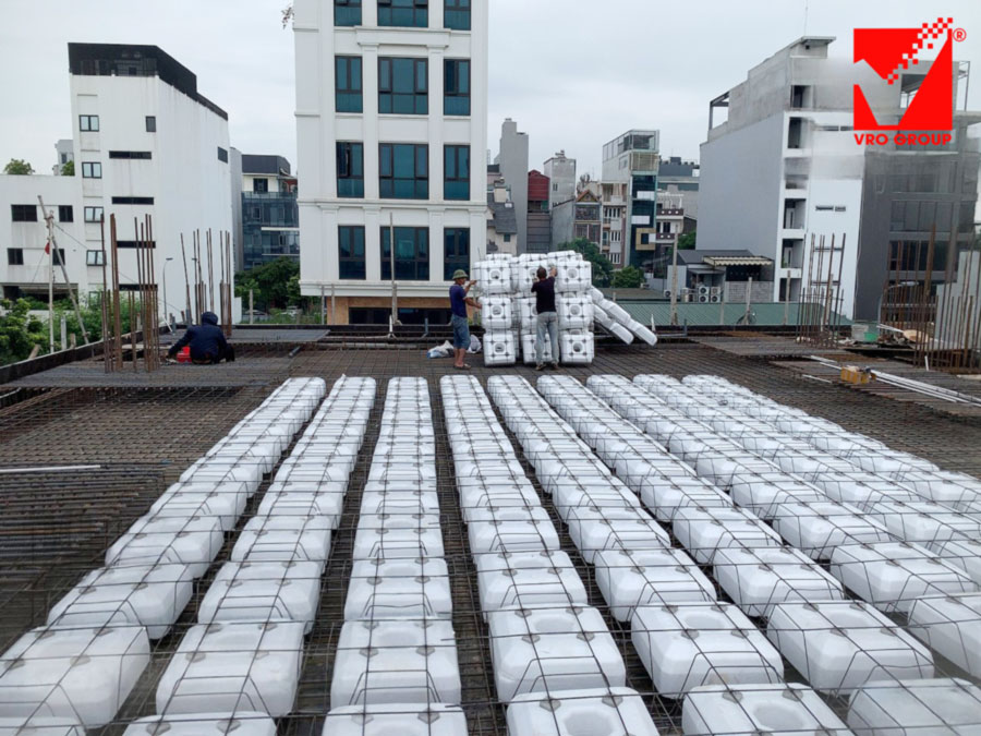 Hoàn thiện sàn tầng 2 công trình Nam Thành - Đông Anh