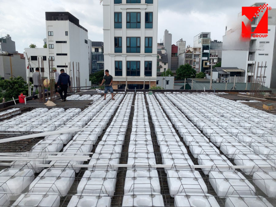 Hoàn thiện sàn tầng 2 công trình Nam Thành - Đông Anh