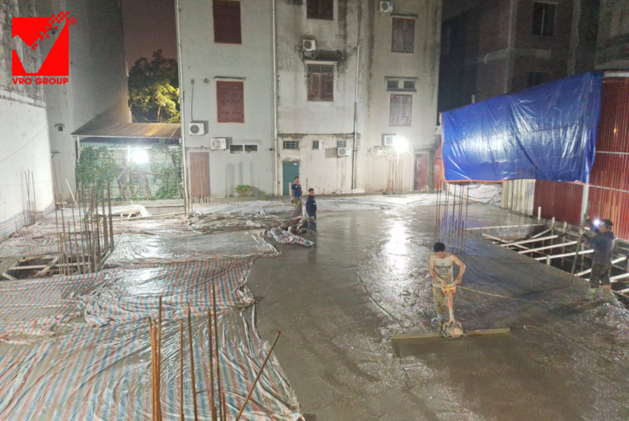 Sàn xốp VRO công trình Việt Hằng Bắc Giang