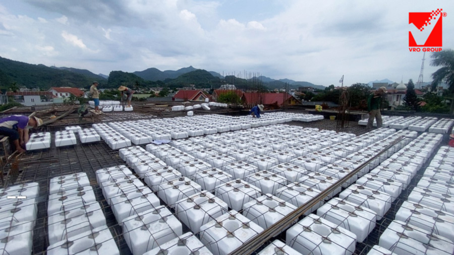 Update thi công sàn tầng 4 công trình M5 M6