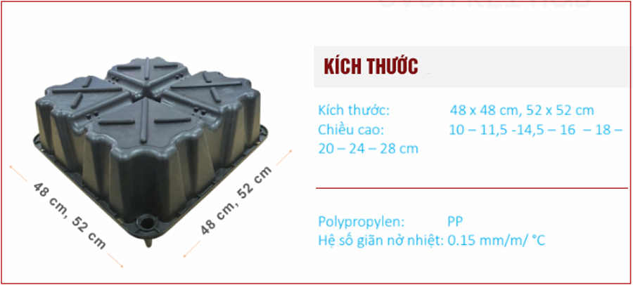 Kích thước hộp Uboot