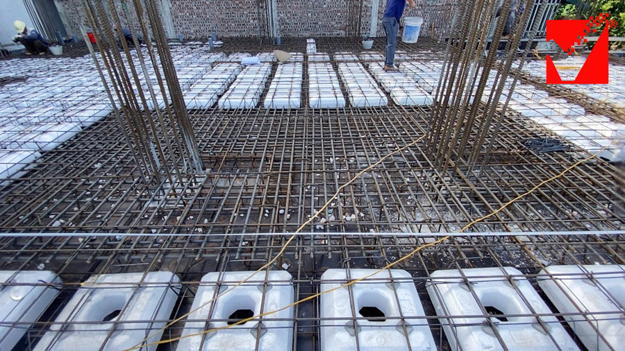 Sàn xốp VRO công trình Mạnh Dũng tại Hà Nam