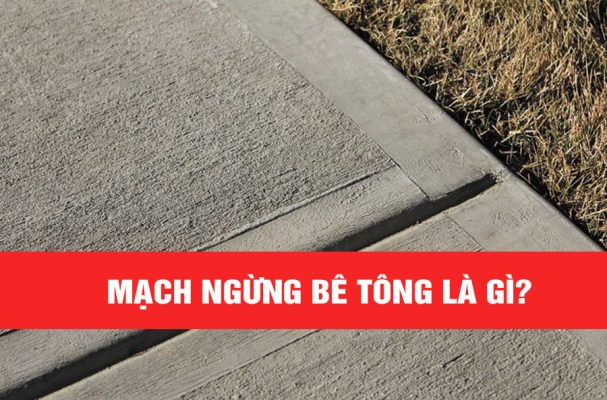 Xử lý mạch ngừng bê tông