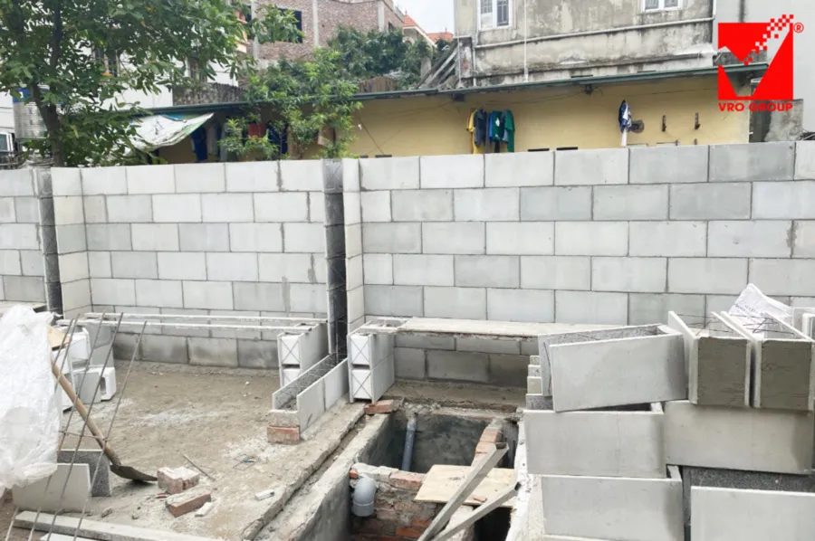 Gạch nhẹ VRO vững chắc bền đẹp
