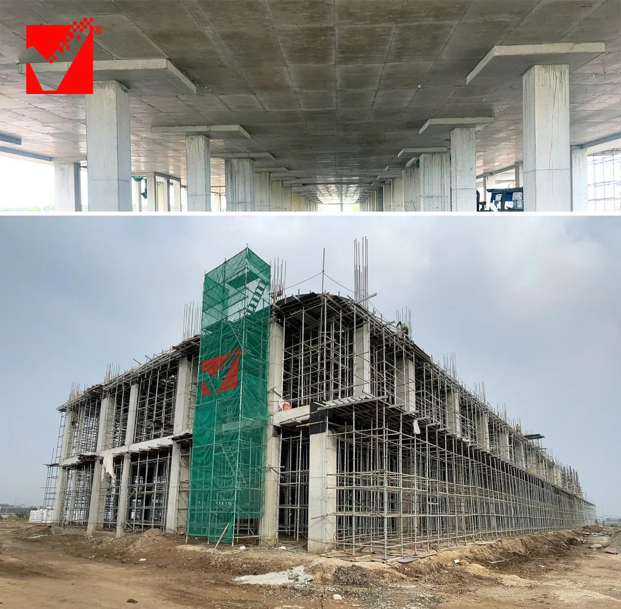 Sàn phẳng thi công nhanh vượt nhịp lớn