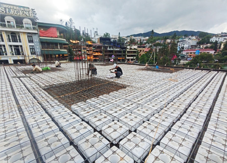 Sàn phẳng lõi xốp VRO