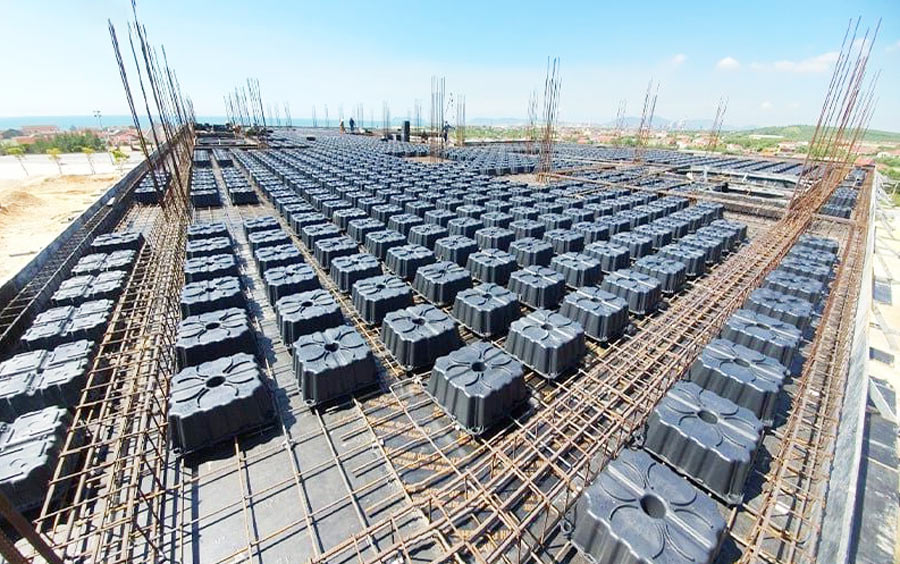 Ứng dụng sàn hộp Tbox