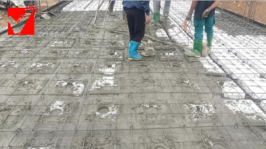 Thi công sàn xốp nhà điều hành PE tại Phú Thọ