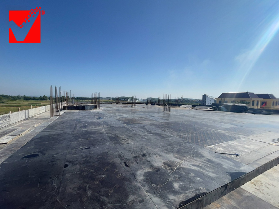 Sàn vượt nhịp VRO công trình TTTM Bắc Giang