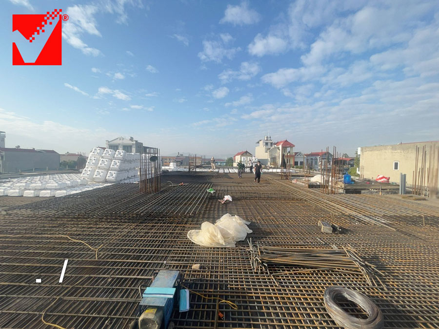 Sàn vượt nhịp VRO công trình TTTM Bắc Giang