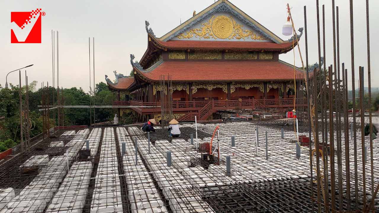 Công trình Chùa Thượng tại Thái Nguyên