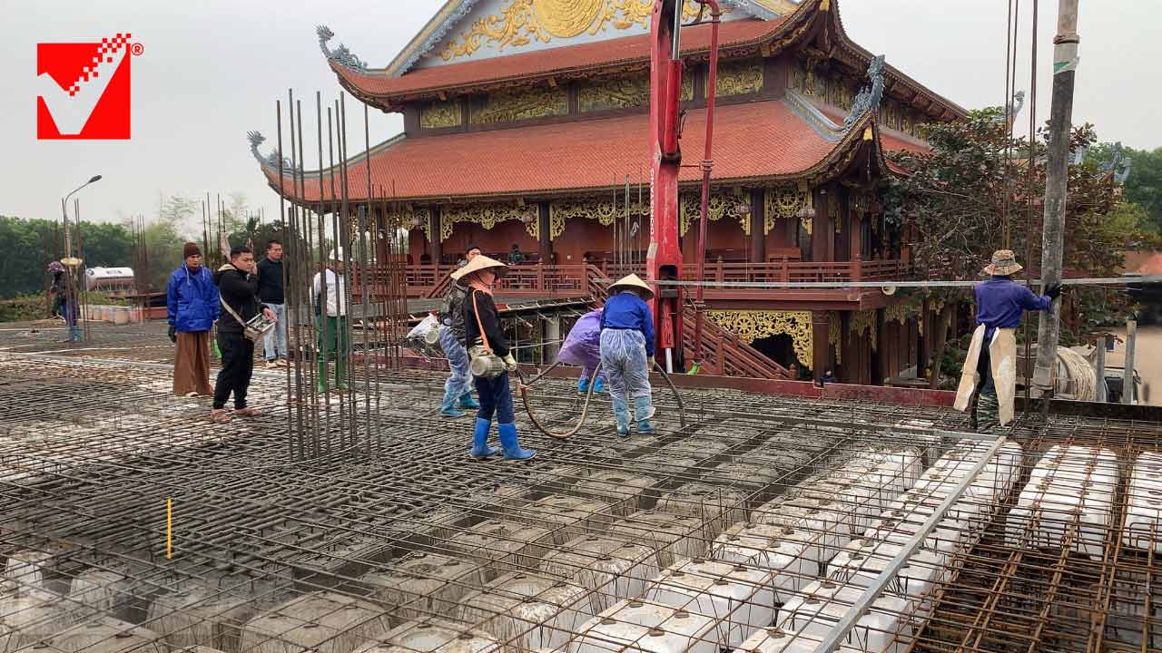 Công trình Chùa Thượng tại Thái Nguyên