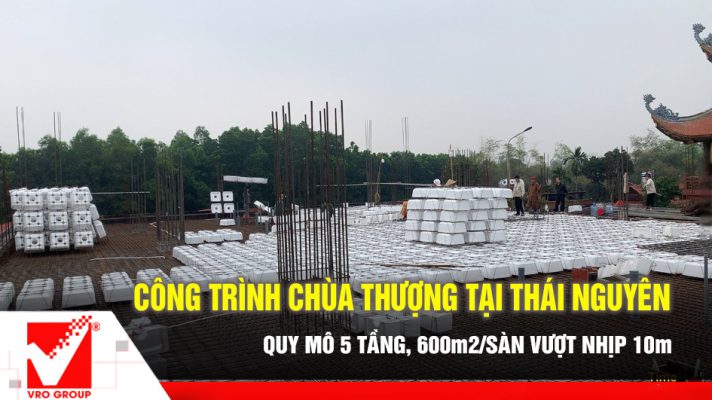 Công trình Chùa Thượng tại Thái Nguyên