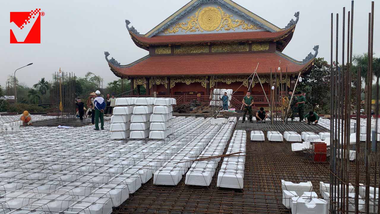 Công trình Chùa Thượng tại Thái Nguyên