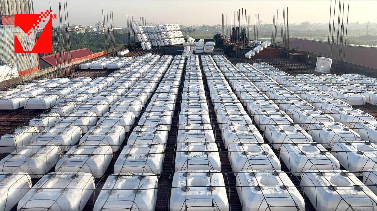 Công trình dầm vượt nhịp 8m tại Hải Phòng