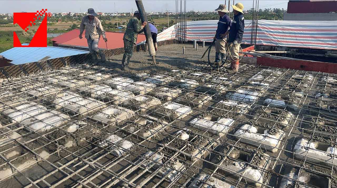 Công trình dầm vượt nhịp 8m tại Hải Phòng