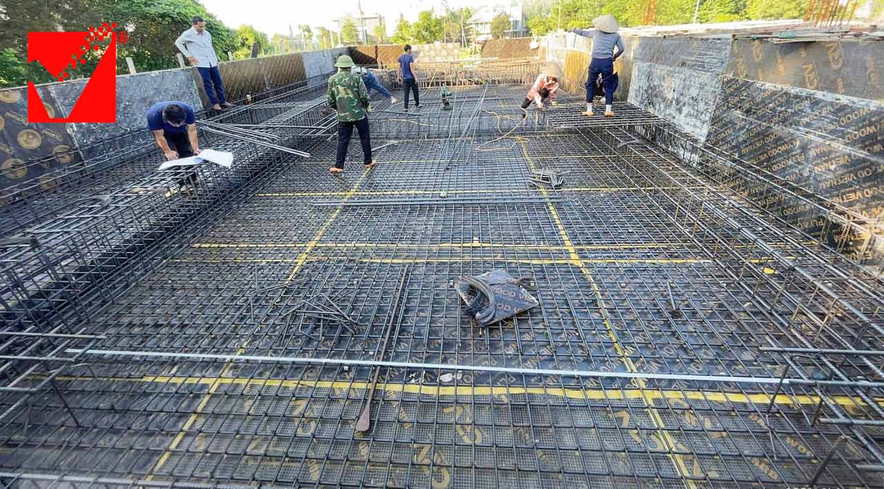 Xây hồ bơi Villa Tam Đảo