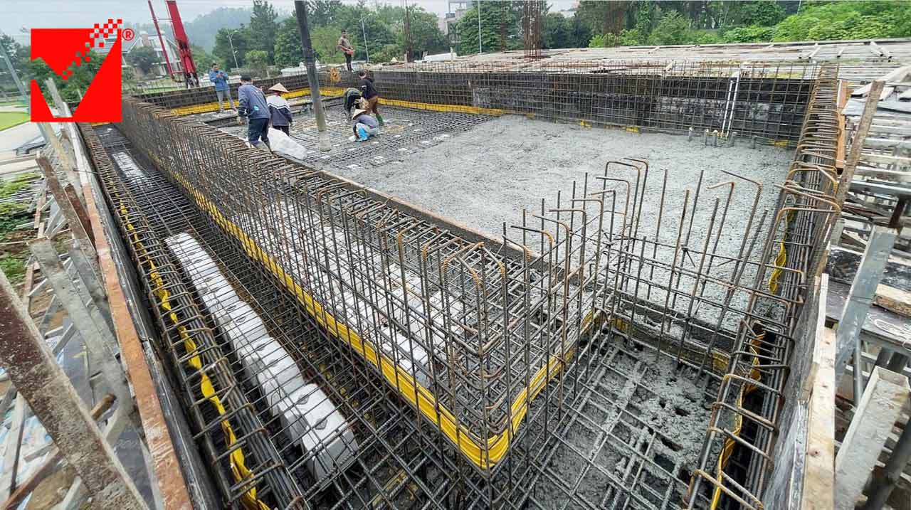 Xây hồ bơi Villa Tam Đảo