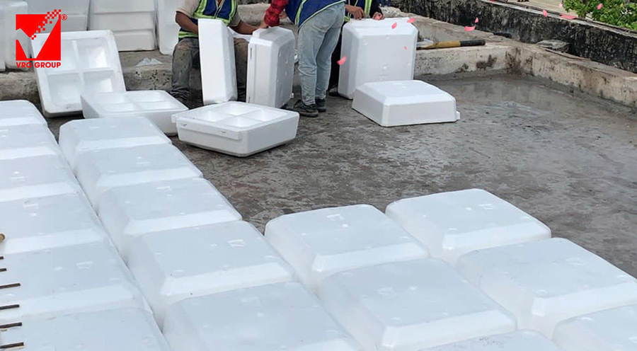 Công trình tôn nền công nghệ VRO tại Hà Nội