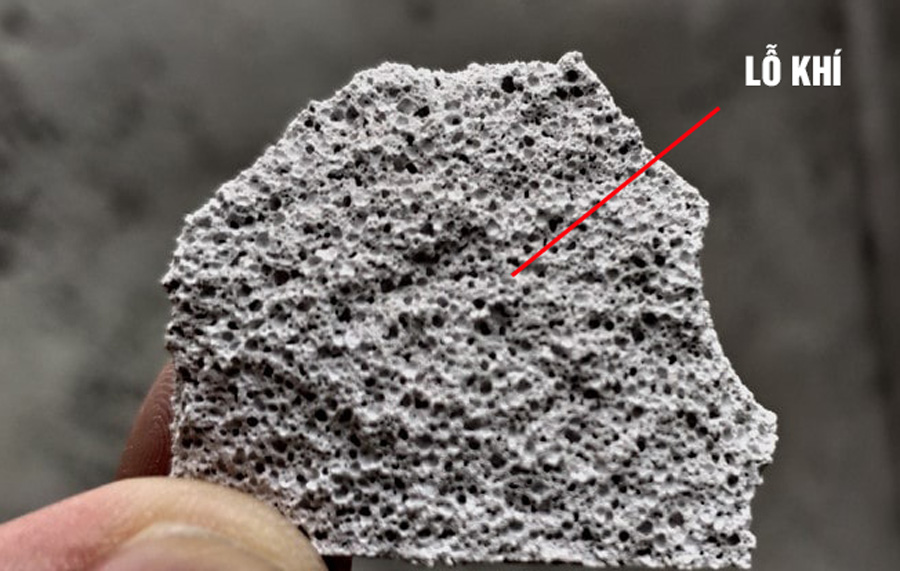 Cáu tạo bê trong bê tông khí chưng áp