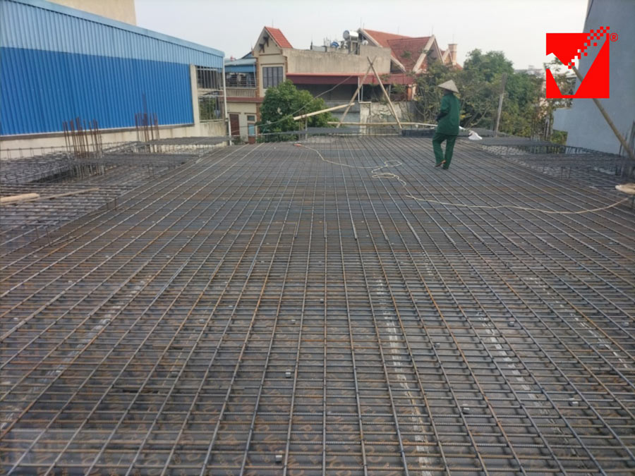 Công nghệ sàn phẳng VRO công trình Minh Hưng tại Nam Định