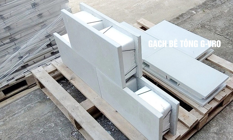 Gạch bê tông lõi xốp G-VRO