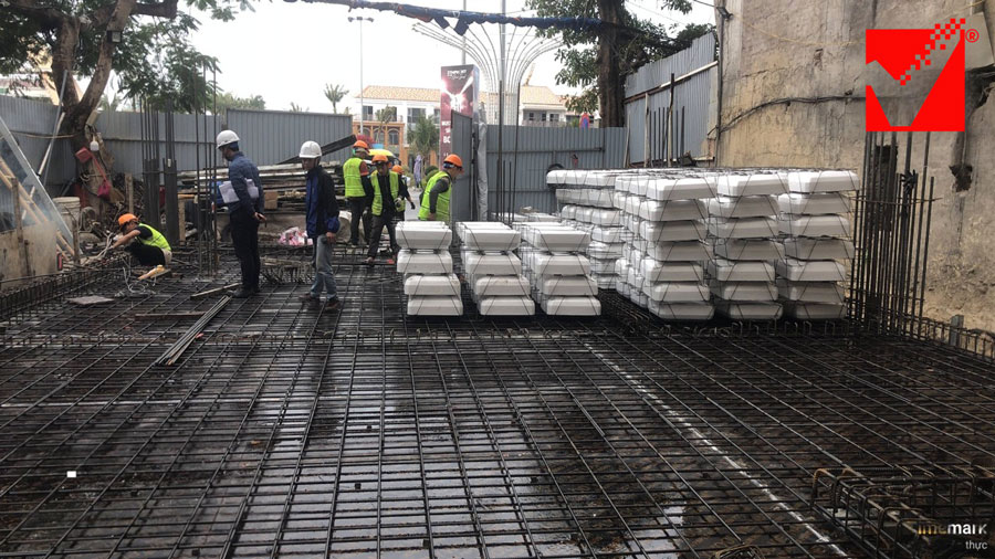 Sàn xốp VRO công trình Vũ Nguyên tại Hải Phòng