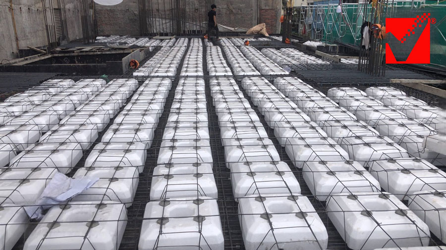 Sàn xốp VRO công trình Vũ Nguyên tại Hải Phòng