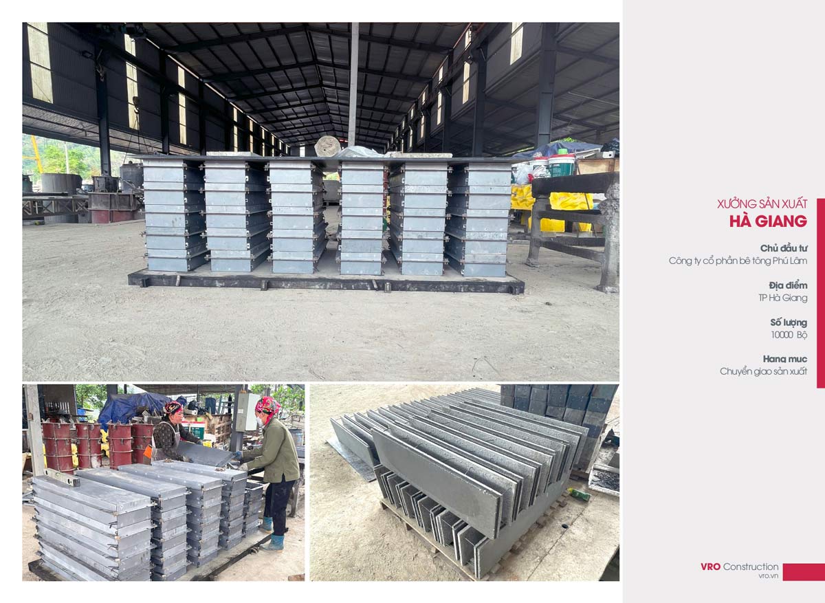 Dự án thi công gạch bê tông nhẹ G-VRO
