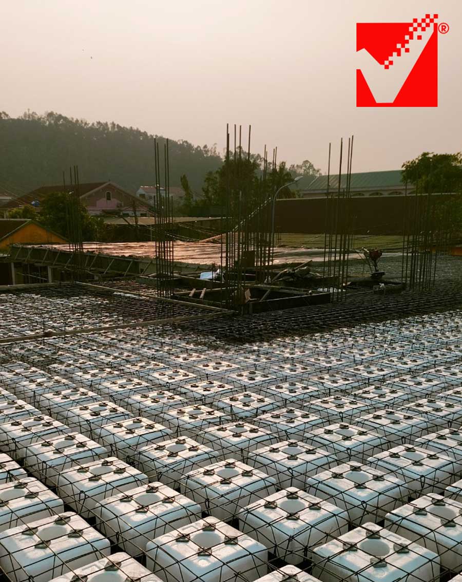 Dự án sàn phẳng Nhà kho chứng từ Vinh